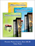 Premier Piano Course Duet 1B-2B (Value Pack) Cover Image