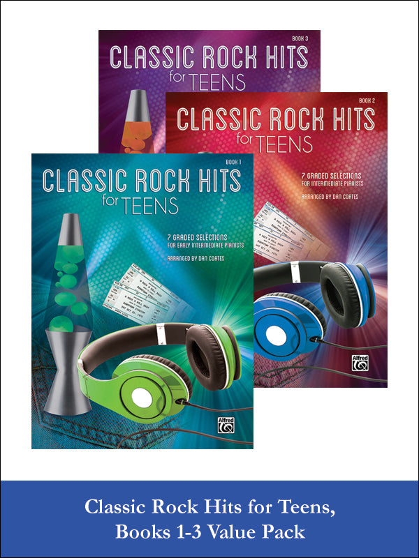 Classic Rock Hits for Teens 1-3 (Value Pack) Cover Image