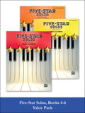 Five-Star Solos 4-6 (Value Pack) Cover Image