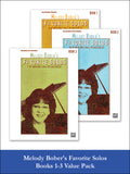 Melody Bober's Favorite Solos 1-3 (Value Pack) Cover Image