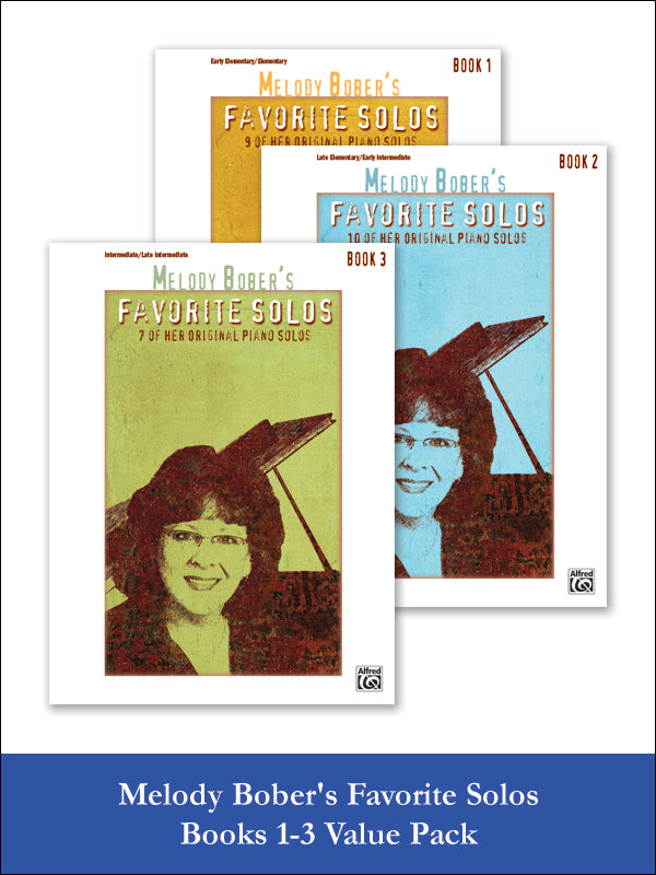 Melody Bober's Favorite Solos 1-3 (Value Pack) Cover Image