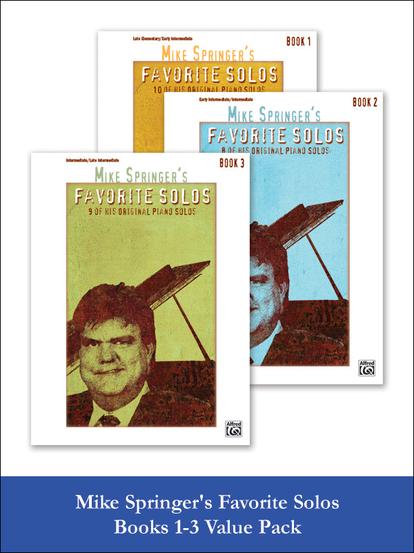 Mike Springer's Favorite Solos 1-3 (Value Pack) Cover Image