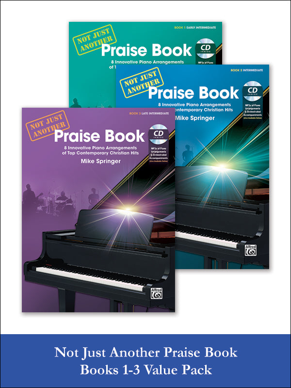 Not Just Another Praise Book 1-3 (Value Pack) Cover Image