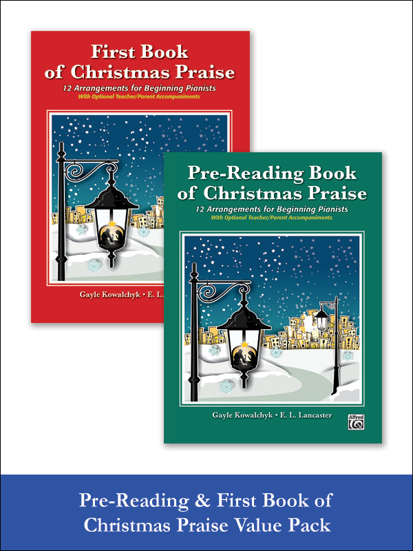 Pre-Reading & First Book of Christmas Praise (Value Pack) Cover Image