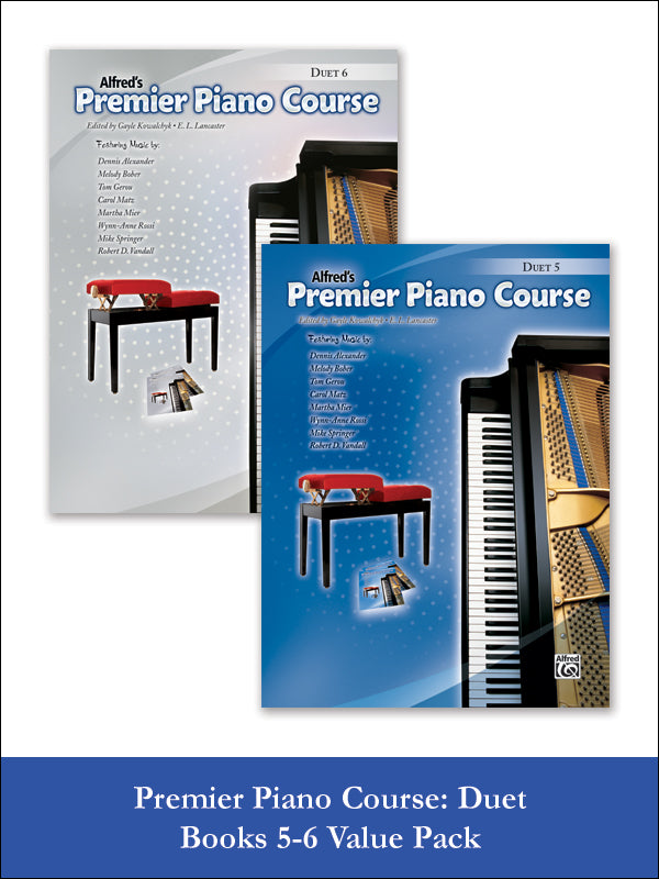 Premier Piano Course Duet 5-6 (Value Pack) Cover Image