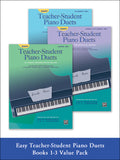 Easy Teacher-Student Piano Duets 1-3 (Value Pack) Cover Image