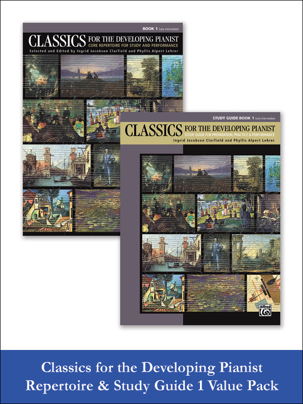 Classics for the Developing Pianist, Repertoire & Study Guide Book 1 Cover Image