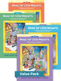 Music for Little Mozarts Halloween Fun! Books 1-4 (Value Pack) Cover Image