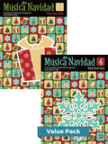Música de Navidad, Books 3 & 4 (Value Pack) Cover Image