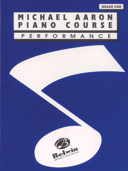 Michael Aaron Piano Course: Performance, Grade 1 Cover Image