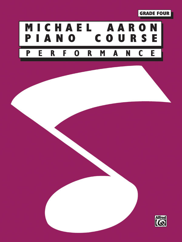 Michael Aaron Piano Course: Performance, Grade 4 Sheet Music Preview