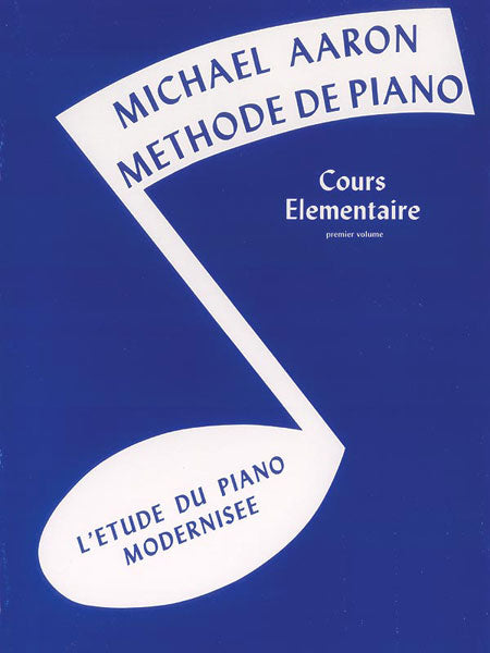 Michael Aaron Piano Course: French Edition, Book 1 Cover Image