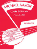 Michael Aaron Adult Piano Course: French Edition, Book 1 Cover Image