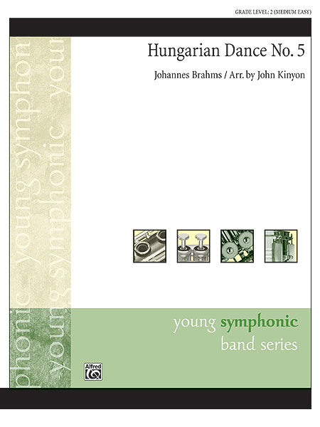 Hungarian Dance No. 5: Flute Sheet Music Preview
