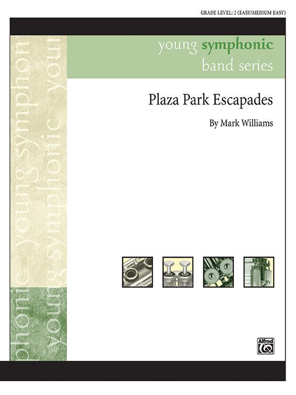 Plaza Park Escapades: 1st B-flat Clarinet Sheet Music Preview