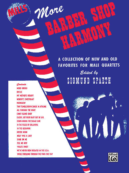 More Barber Shop Harmony Sheet Music Preview