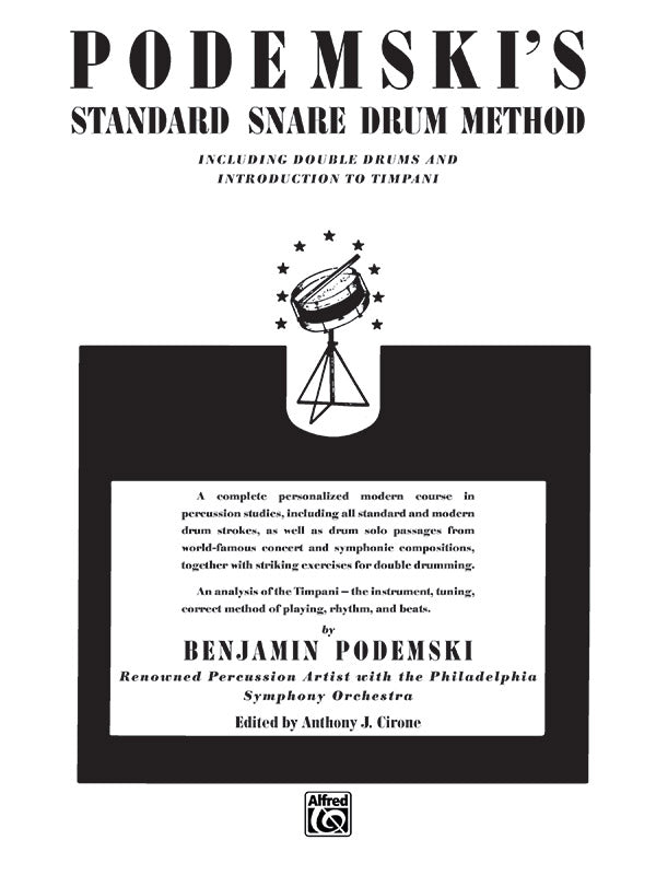Podemski's Standard Snare Drum Method Cover Image