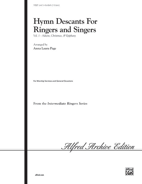 Hymn Descants for Ringers and Singers, Vol. I Cover Image