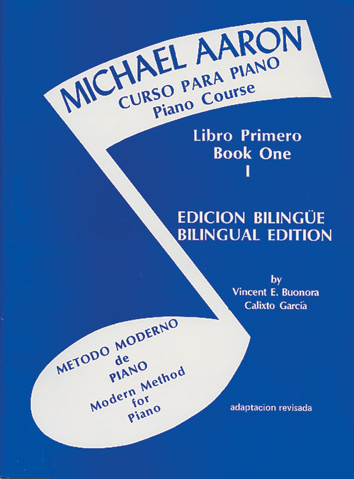 Michael Aaron Piano Course: Spanish & English Edition (Curso Para Piano), Book 1 Cover Image