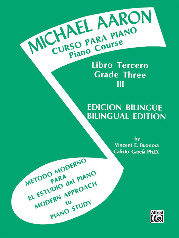 Michael Aaron Piano Course: Spanish & English Edition (Curso Para Piano), Book 3 Cover Image