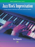 Alfred's Basic Jazz/Rock Course: Improvisation, Level 1 Cover Image