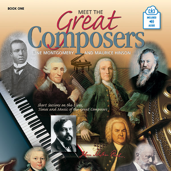 Meet the Great Composers, Book 1 Cover Image
