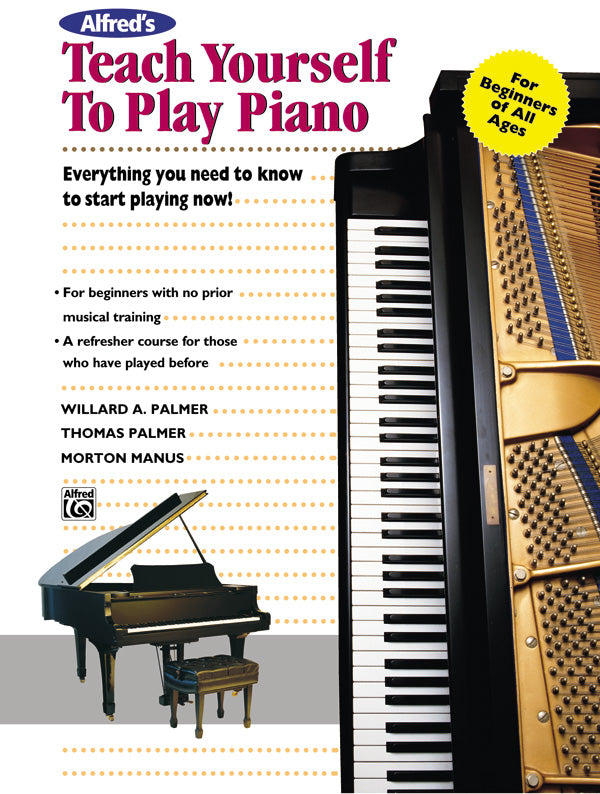 Alfred's Teach Yourself to Play Piano Cover Image
