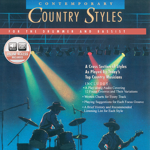 Contemporary Country Styles for the Drummer and Bassist Cover Image