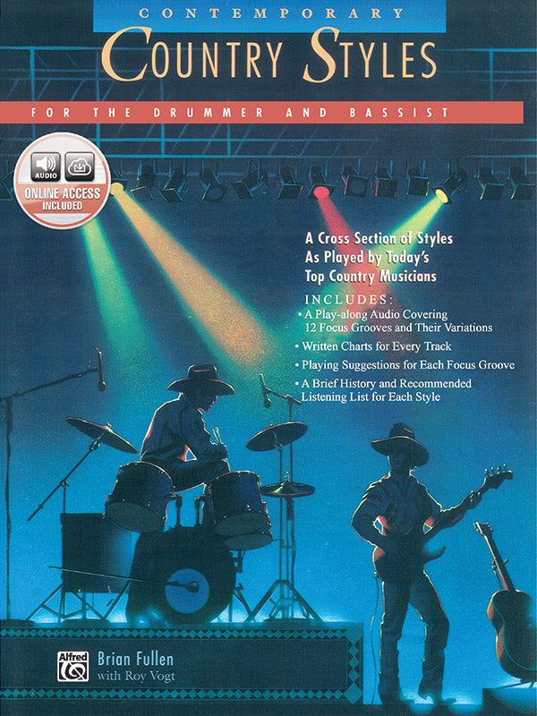 Contemporary Country Styles for the Drummer and Bassist Cover Image
