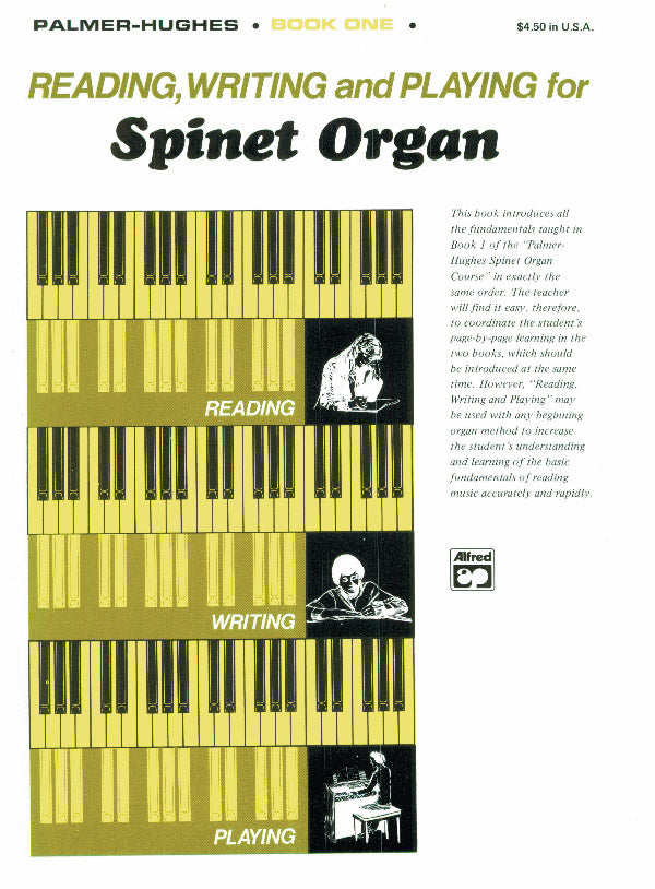 Reading, Writing, and Playing for Spinet Organ, Book 1 Cover Image