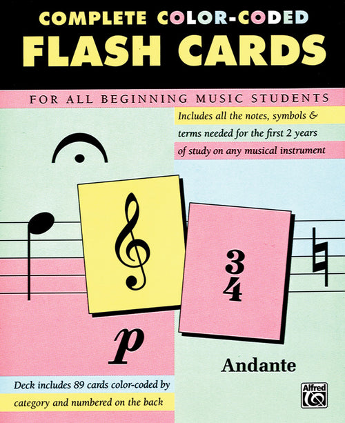 Complete Color-Coded Flash Cards Cover Image