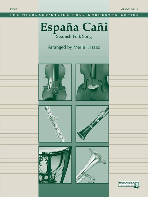 España Cañi: 1st Percussion Sheet Music Preview