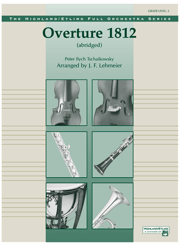 Overture 1812: Score Sheet Music Preview