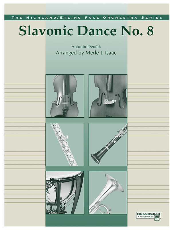 Slavonic Dance No. 8: 2nd Violin Sheet Music Preview