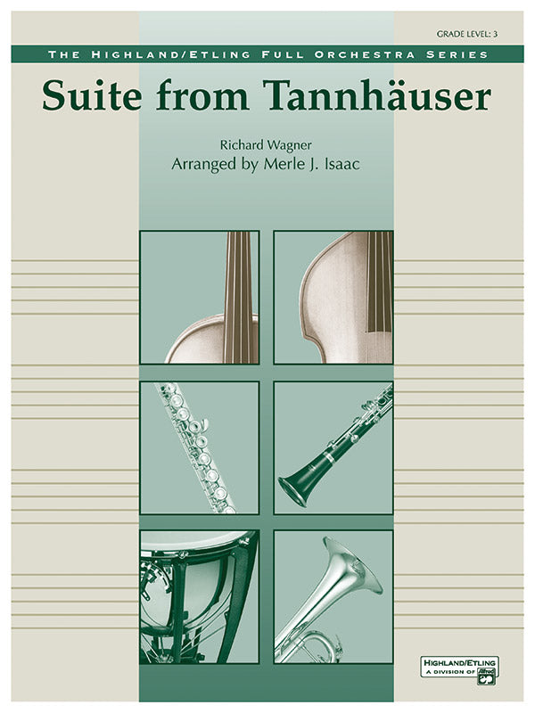 Suite from Tannhäuser: 1st Violin Sheet Music Preview