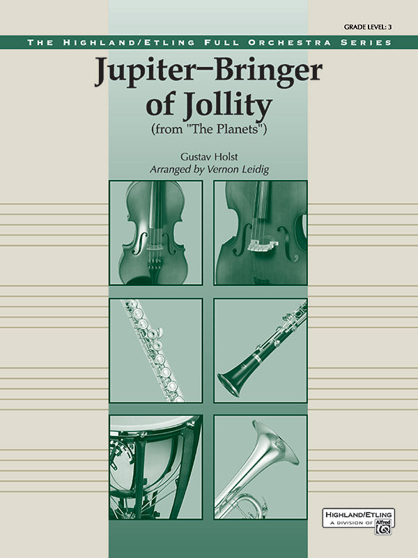 Jupiter (Bringer of Jollity): 1st Trombone Sheet Music Preview