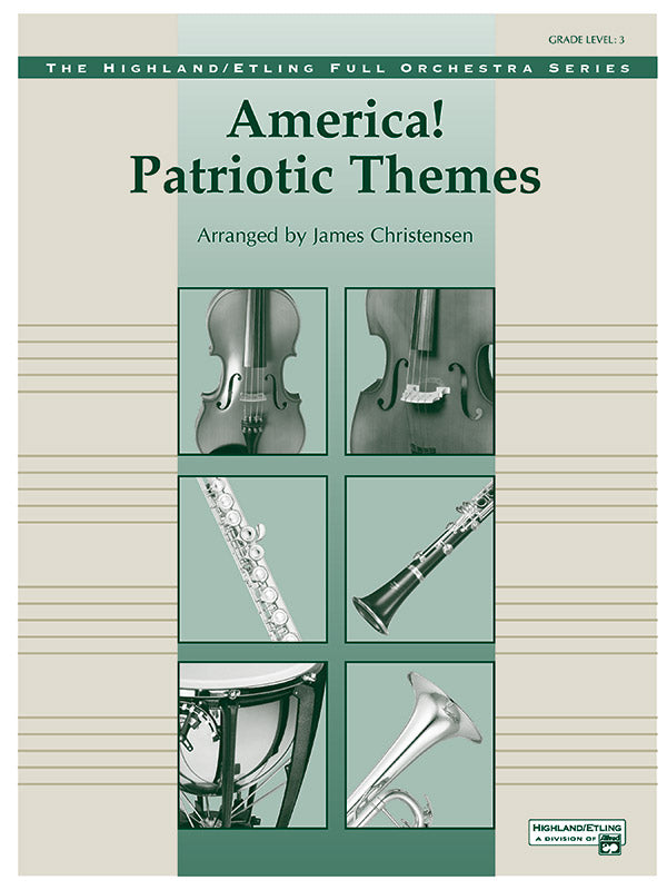America! Patriotic Themes (as played at Disney World) Cover Image