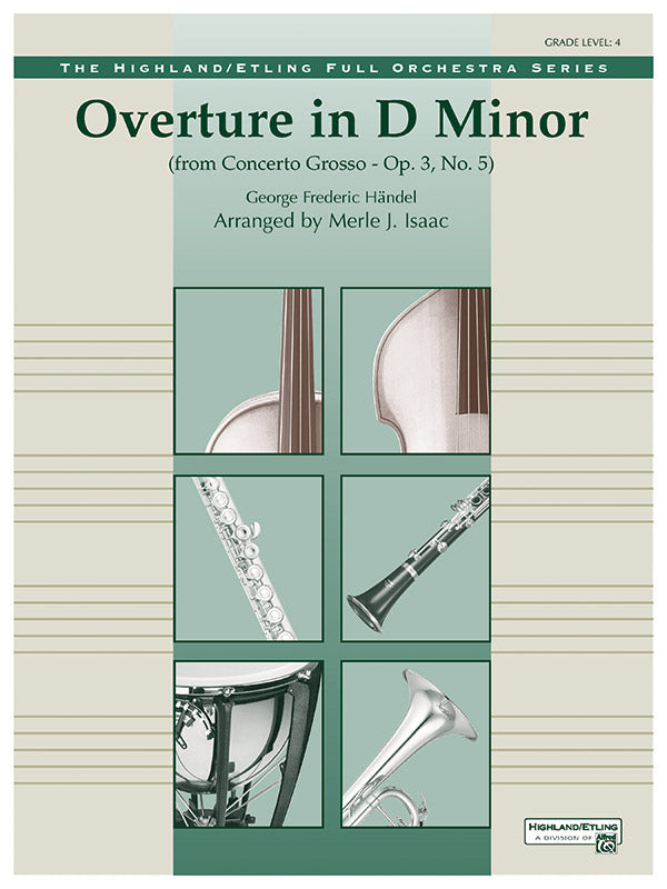 Overture in D minor (Concerto Grosso) Sheet Music Preview