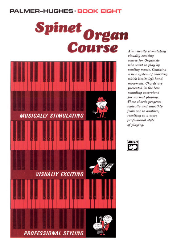 Palmer-Hughes Spinet Organ Course, Book 8 Cover Image