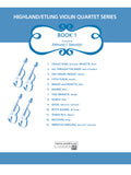 Highland/Etling Violin Quartet Series: Book 1 Cover Image