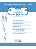 Highland/Etling Violin Quartet Series: Book 3 Cover Image