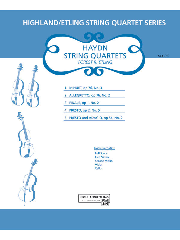 Haydn String Quartets Cover Image