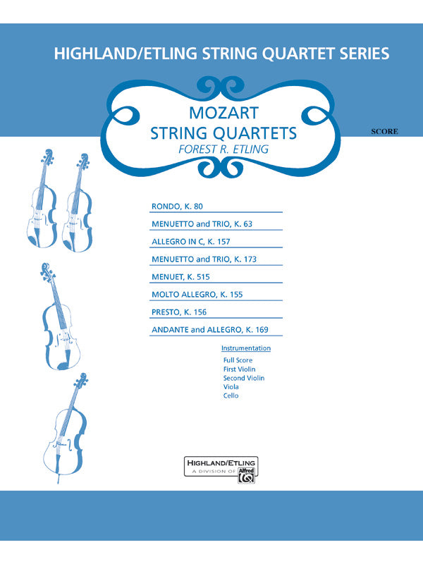 Mozart String Quartets Cover Image