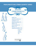 Mozart String Quartets Cover Image