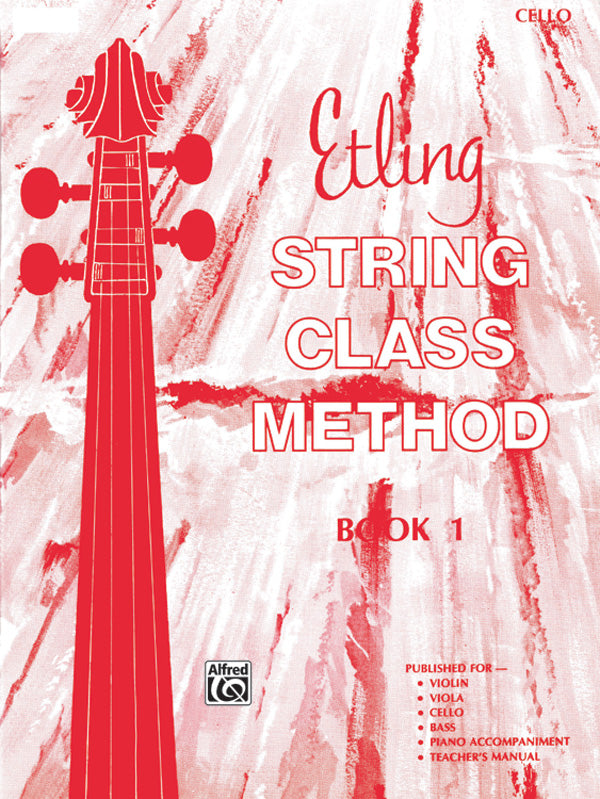Etling String Class Method, Book 1 Cover Image