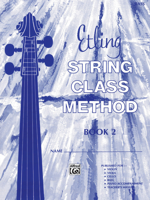 Etling String Class Method, Book 2 Cover Image