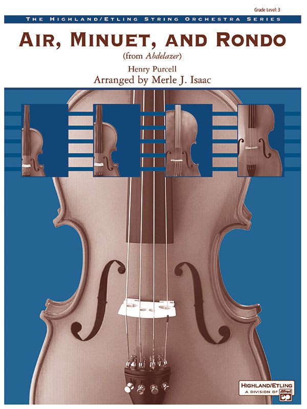 Air, Minuet and Rondo: Viola Sheet Music Preview