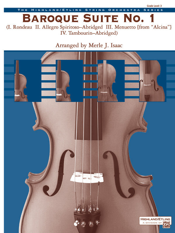 Baroque Suite No. 1: Cello Sheet Music Preview