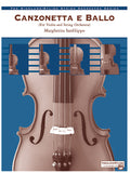 Canzonetta e Ballo (solo violin and string orchestra) Cover Image