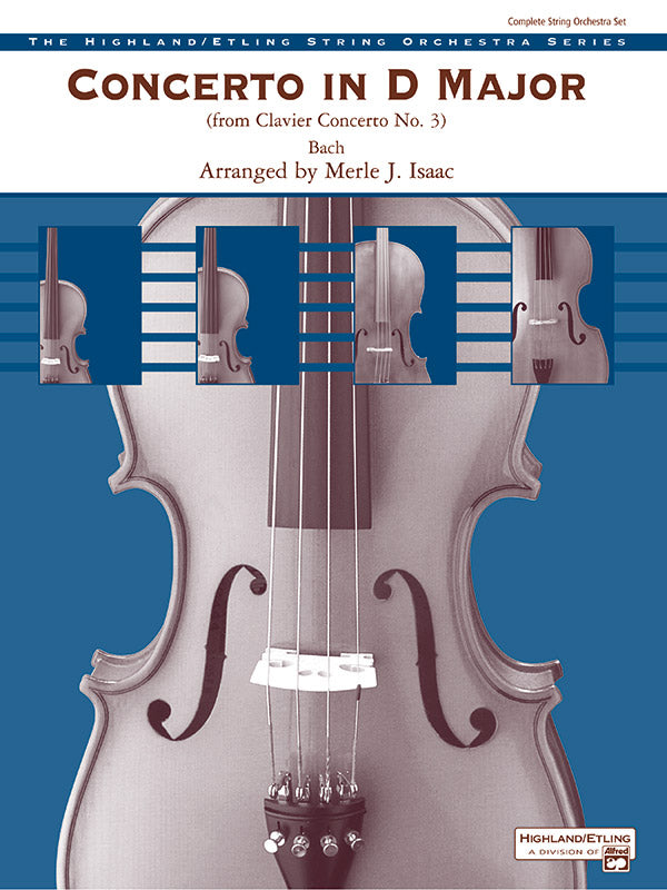 Concerto in D Major Cover Image